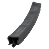 Door gasket profile 50-A in Black, Inside View. Replacement fridge door gasket produced by DSU Fridge Seal BV.