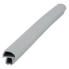 Door gasket profile 222-A in Grey, Inside View. Replacement fridge door gasket produced by DSU Fridge Seal BV.