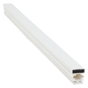 Door gasket profile 118-M in White, Outside View. Replacement fridge door gasket produced by DSU Fridge Seal BV.