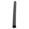 Door gasket profile 43-SIL in Dark Grey, Front View. Replacement fridge door gasket produced by DSU Fridge Seal BV.
