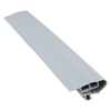 Door gasket profile 370-M+B in Grey, Outside View. Replacement fridge door gasket produced by DSU Fridge Seal BV.
