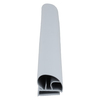 Door gasket profile 10-A in Grey, Front View. Replacement fridge door gasket produced by DSU Fridge Seal BV.