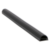 Door gasket profile 102-AS in Black, Outside View. Replacement fridge door gasket produced by DSU Fridge Seal BV. Material type: Soft PVC profile.