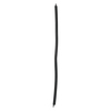 Door gasket profile T-635 in Black, Top View. Replacement fridge door gasket produced by DSU Fridge Seal BV.