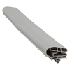 Door gasket profile 398-MS in Grey, Outside View. Replacement fridge door gasket produced by DSU Fridge Seal BV. Material type: Soft PVC profile.