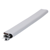 Door gasket profile 323-M in Grey, Inside View. Replacement fridge door gasket produced by DSU Fridge Seal BV.
