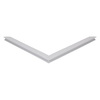 Door gasket profile 172-AS in Grey, Front View. Replacement fridge door gasket produced by DSU Fridge Seal BV. Material type: Soft PVC profile.