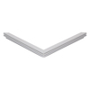 Door gasket profile 182-M in Grey, Front View. Replacement fridge door gasket produced by DSU Fridge Seal BV.