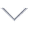Door gasket profile 72-M in Grey, Top View. Replacement fridge door gasket produced by DSU Fridge Seal BV.
