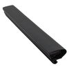 Door gasket profile 370-MS in Black, Outside View. Replacement fridge door gasket produced by DSU Fridge Seal BV. Material type: Soft PVC profile.