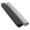 Door gasket profile 38-M in All Colors, Outside View. Replacement fridge door gasket produced by DSU Fridge Seal BV.