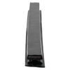 Door gasket profile 500-ME in Black, Front View. Replacement fridge door gasket produced by DSU Fridge Seal BV. Material type: Extended life profile.