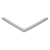 Door gasket profile 310-M in Grey, Front View. Replacement fridge door gasket produced by DSU Fridge Seal BV.