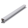 Door gasket profile 18-MS in Grey, Inside View. Replacement fridge door gasket produced by DSU Fridge Seal BV. Material type: Soft PVC profile.