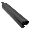 Door gasket profile 66-M in Black, Outside View. Replacement fridge door gasket produced by DSU Fridge Seal BV.