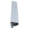 Door gasket profile 370-M in Grey, Front View. Replacement fridge door gasket produced by DSU Fridge Seal BV.