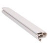 Door gasket profile 238-M in Grey, Outside View. Replacement fridge door gasket produced by DSU Fridge Seal BV.