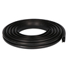 Door gasket profile 57-A in Black, Front View. Replacement fridge door gasket produced by DSU Fridge Seal BV.