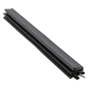 Door gasket profile 334-M in Black, Outside View. Replacement fridge door gasket produced by DSU Fridge Seal BV.