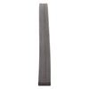 Door gasket profile C25 in Brown, Front View. Replacement fridge door gasket produced by DSU Fridge Seal BV.