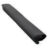 Door gasket profile 370-M in Black, Outside View. Replacement fridge door gasket produced by DSU Fridge Seal BV.
