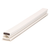 Door gasket profile 318-M in White, Inside View. Replacement fridge door gasket produced by DSU Fridge Seal BV.