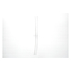 Door gasket profile 705-AE in Transparent, Top View. Replacement fridge door gasket produced by DSU Fridge Seal BV. Material type: Extended life profile.