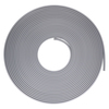 Door gasket profile 102-AS in Grey, Top View. Replacement fridge door gasket produced by DSU Fridge Seal BV. Material type: Soft PVC profile.