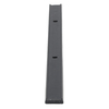 Door gasket profile 14-C in Black, Front View. Replacement fridge door gasket produced by DSU Fridge Seal BV.
