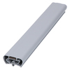 Door gasket profile 401-M in Grey, Inside View. Replacement fridge door gasket produced by DSU Fridge Seal BV.