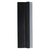 Door gasket profile IN5-82 in Black, Top View. Replacement fridge door gasket produced by DSU Fridge Seal BV.