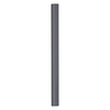 Door gasket profile 10-A in Dark Grey, Top View. Replacement fridge door gasket produced by DSU Fridge Seal BV.