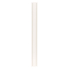 Door gasket profile 22-C in White, Top View. Replacement fridge door gasket produced by DSU Fridge Seal BV.