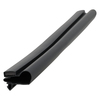 Door gasket profile 30-M in Black, Inside View. Replacement fridge door gasket produced by DSU Fridge Seal BV.