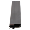 Door gasket profile 171-M in Black, Front View. Replacement fridge door gasket produced by DSU Fridge Seal BV.