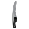 Door gasket profile 43-A38 in Black, Front View. Replacement fridge door gasket produced by DSU Fridge Seal BV.