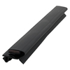 Door gasket profile 82-MS in Black, Inside View. Replacement fridge door gasket produced by DSU Fridge Seal BV. Material type: Soft PVC profile.