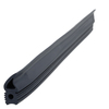 Door gasket profile 49-SIL in Black, Inside View. Replacement fridge door gasket produced by DSU Fridge Seal BV.