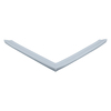 Door gasket profile 515-M in Grey, Front View. Replacement fridge door gasket produced by DSU Fridge Seal BV.