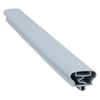 Door gasket profile 395-M in Grey, Outside View. Replacement fridge door gasket produced by DSU Fridge Seal BV.