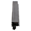 Door gasket profile 299-M in Black, Front View. Replacement fridge door gasket produced by DSU Fridge Seal BV.