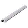 Door gasket profile 122-AS in Grey, Inside View. Replacement fridge door gasket produced by DSU Fridge Seal BV. Material type: Soft PVC profile.