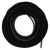 Door gasket profile 46-B in Black, Top View. Replacement fridge door gasket produced by DSU Fridge Seal BV.