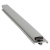 Door gasket profile 372-ME in Dark Grey, Outside View. Replacement fridge door gasket produced by DSU Fridge Seal BV. Material type: Extended life profile.