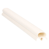 Door gasket profile 20-AS in White, Outside View. Replacement fridge door gasket produced by DSU Fridge Seal BV. Material type: Soft PVC profile.