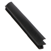 Door gasket profile 48-A in Black, Outside View. Replacement fridge door gasket produced by DSU Fridge Seal BV.