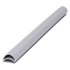 Door gasket profile 158-AS in Grey, Inside View. Replacement fridge door gasket produced by DSU Fridge Seal BV. Material type: Soft PVC profile.