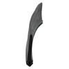 Door gasket profile 45-B in Black, Front View. Replacement fridge door gasket produced by DSU Fridge Seal BV.