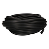 Door gasket profile 58-A in Black, Front View. Replacement fridge door gasket produced by DSU Fridge Seal BV.
