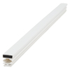 Door gasket profile 118-M in White, Inside View. Replacement fridge door gasket produced by DSU Fridge Seal BV.